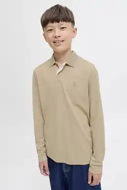 Wehkamp JACK & JONES JUNIOR polo lichtkaki aanbieding
