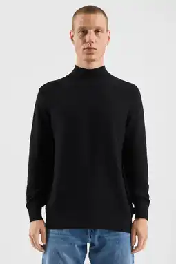 Wehkamp QS trui gebreid zwart aanbieding
