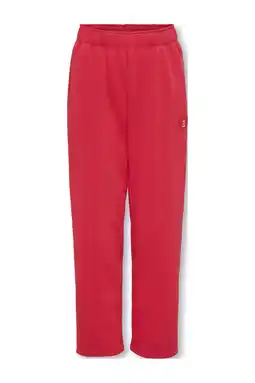 Wehkamp KIDS ONLY GIRL loose joggingbroek rood aanbieding