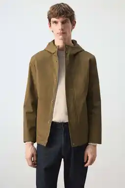 Wehkamp Mango Man parka kaki aanbieding
