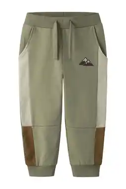 Wehkamp NAME IT MINI regular joggingbroek groen aanbieding