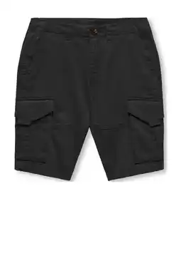 Wehkamp KIDS ONLY BOY cargo short KOBMAXWELL zwart aanbieding