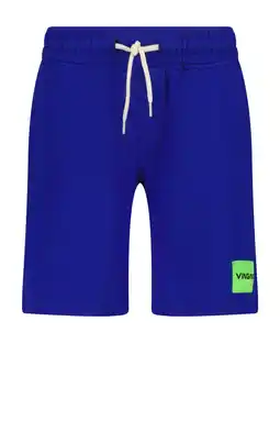 Wehkamp Vingino relaxed sweatshort blauw aanbieding