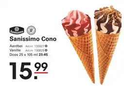 Sligro Sanissimo Cono aanbieding
