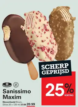 Sligro Sanissimo Maxim aanbieding