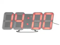 Lidl LIVARNO LED-klok, 3D aanbieding