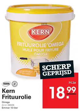 Sligro Kern Frituurolie Omega aanbieding