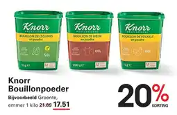 Sligro Knorr Bouillonpoeder aanbieding