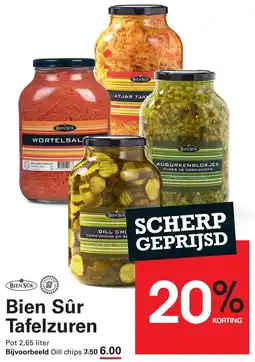 Sligro Bien Sûr Tafelzuren aanbieding