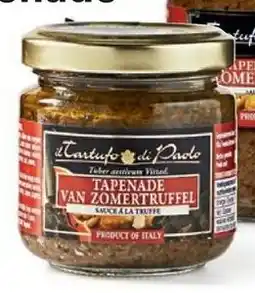 Sligro Il Tartufo di Paolo Zomertruffel tapenade aanbieding