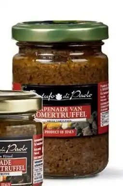 Sligro Il Tartufo di Paolo Zomertruffel tapenade aanbieding