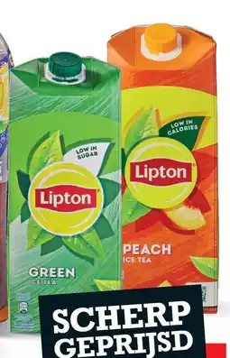 Sligro Lipton Ice Tea Tray aanbieding