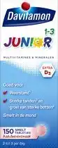 Bol.com Davitamon Junior vitaminen 1-3 jaar - multivitamine kinderen - 150 smelttabletjes - Aardbeiensmaak aanbieding