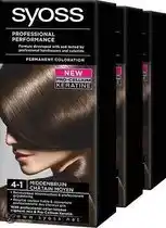 Bol.com Syoss - Haarverf - 4_1 - Middenbruin - 115ml x 3 aanbieding