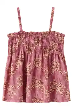 Wehkamp Mango Kids mouwloze top roze aanbieding