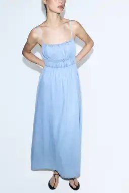 Wehkamp Mango spijkerjurk light blue denim aanbieding