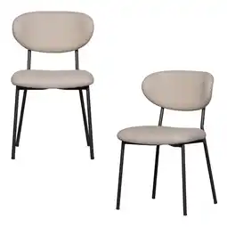 Wehkamp WOOOD eetkamerstoel (set van 2) Kjeld aanbieding