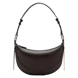 Wehkamp Mango crossbody tas donkerbruin aanbieding