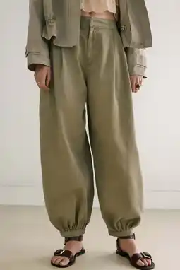 Wehkamp Mango barrel jeans kaki aanbieding