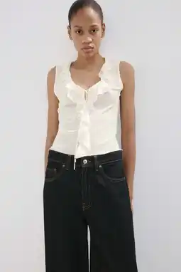 Wehkamp Mango top wit aanbieding