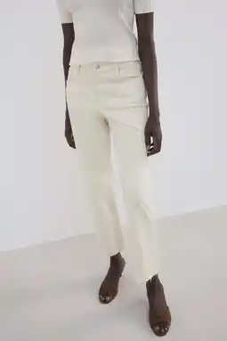 Wehkamp Mango wide leg jeans crème aanbieding
