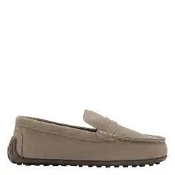 Wehkamp Mango Kids leren instappers zand aanbieding