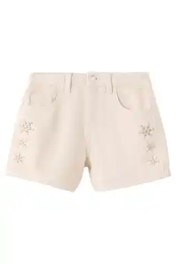 Wehkamp Mango Kids denim short beige aanbieding
