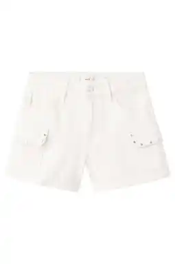 Wehkamp Mango Kids denim short wit aanbieding