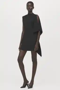 Wehkamp Mango cocktailjurk zwart aanbieding
