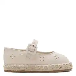 Wehkamp Mango Kids espadrille sandalen wit aanbieding