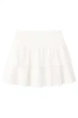 Wehkamp Mango Kids strokenrok wit aanbieding