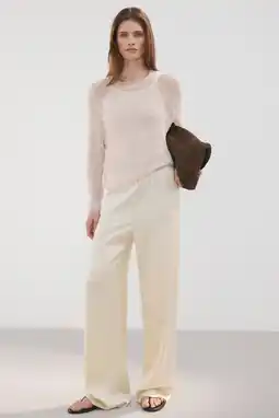 Wehkamp Mango broek beige aanbieding