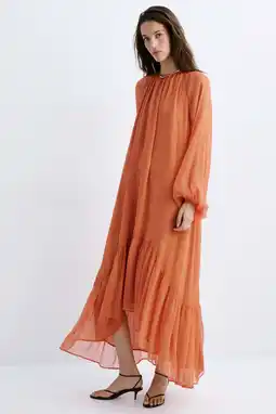 Wehkamp Mango blousejurk oranje aanbieding