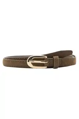 Wehkamp Mango suede riem bruin aanbieding
