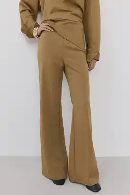Wehkamp Mango bootcut highwaist broek oker aanbieding