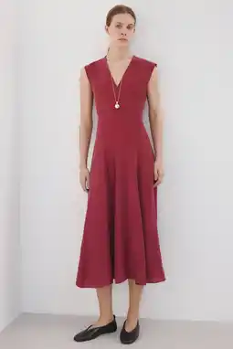 Wehkamp Mango midi jurk roze aanbieding