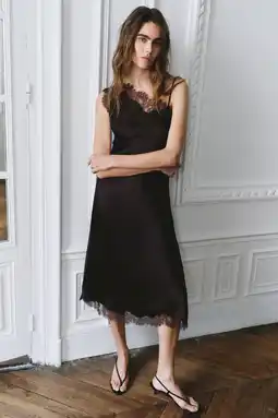 Wehkamp Mango one shoulder jurk bruin aanbieding