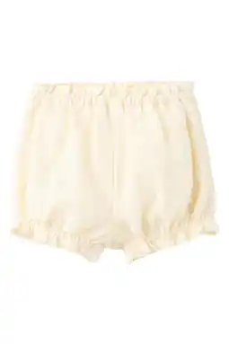 Wehkamp Mango Kids casual short ajour lichtgeel aanbieding