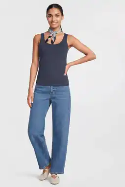 Wehkamp Anytime hemd donkerblauw melange aanbieding