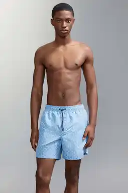 Wehkamp MANGO TEEN zwemshort blauw aanbieding