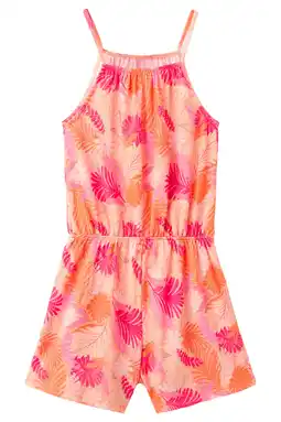 Wehkamp Mango Kids playsuit oranje aanbieding