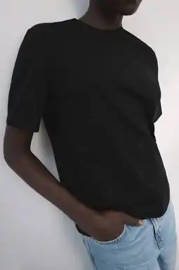 Wehkamp Mango T-shirt zwart aanbieding