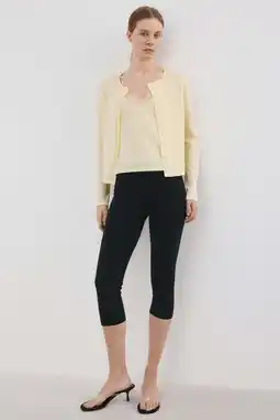 Wehkamp Mango vest geel aanbieding