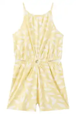Wehkamp Mango Kids playsuit geel aanbieding