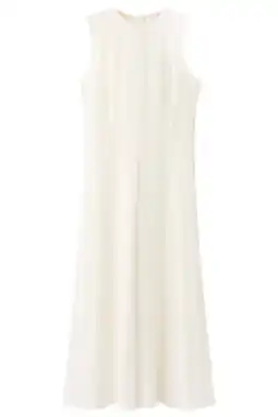Wehkamp Mango maxi jurk ecru aanbieding