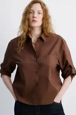 Wehkamp Mango blouse bruin aanbieding
