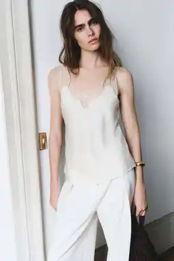 Wehkamp Mango top ecru aanbieding