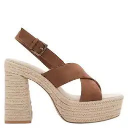 Wehkamp MANGO TEEN espadrille sandalen bruin aanbieding
