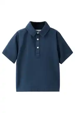 Wehkamp Mango Kids polo donkerblauw aanbieding