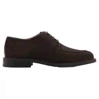 Wehkamp Mango Man suède veterschoenen bruin aanbieding